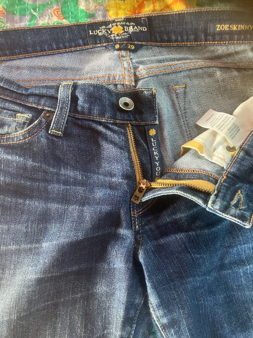 Lucky brand Zoe skinny jeans